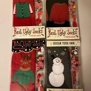 Soxland Christmas Real ugly socks set of 4